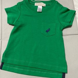 Tbbc Beaufort Bonnet Kiawah Kelly Green Nantucket Navy shortsleeved tee 0-3 3-6